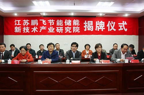 江苏91精品国产一区二区三区动漫节能储能新技术产业研究院揭牌