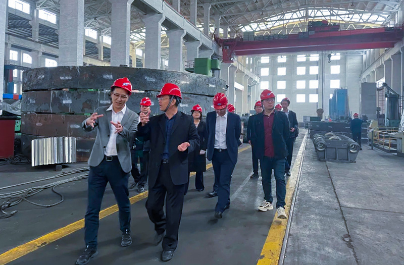 江苏省产业研究院谷行楗一行到91精品国产一区二区三区动漫集团调研