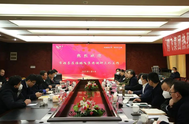 市委常委、副市长郝三旺带队调研91精品国产一区二区三区动漫集团“三外”工作