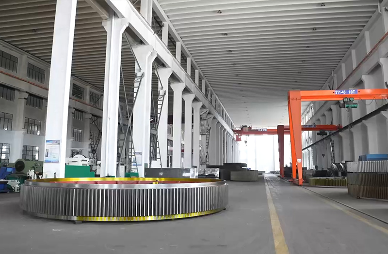 环形齿轮、小齿轮、支撑辊和轮胎车间